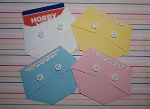 diaper shaped gift card holder for baby shower