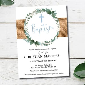 Baptism Invitations