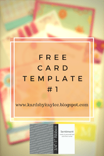 free handmade card template or pattern. make your own greeting acrds